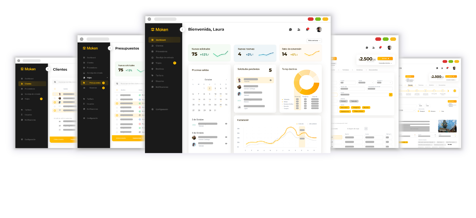 Vista previa de la plataforma Moken